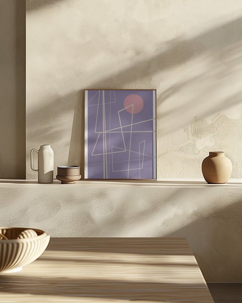 Angular Lines no 12 Poster